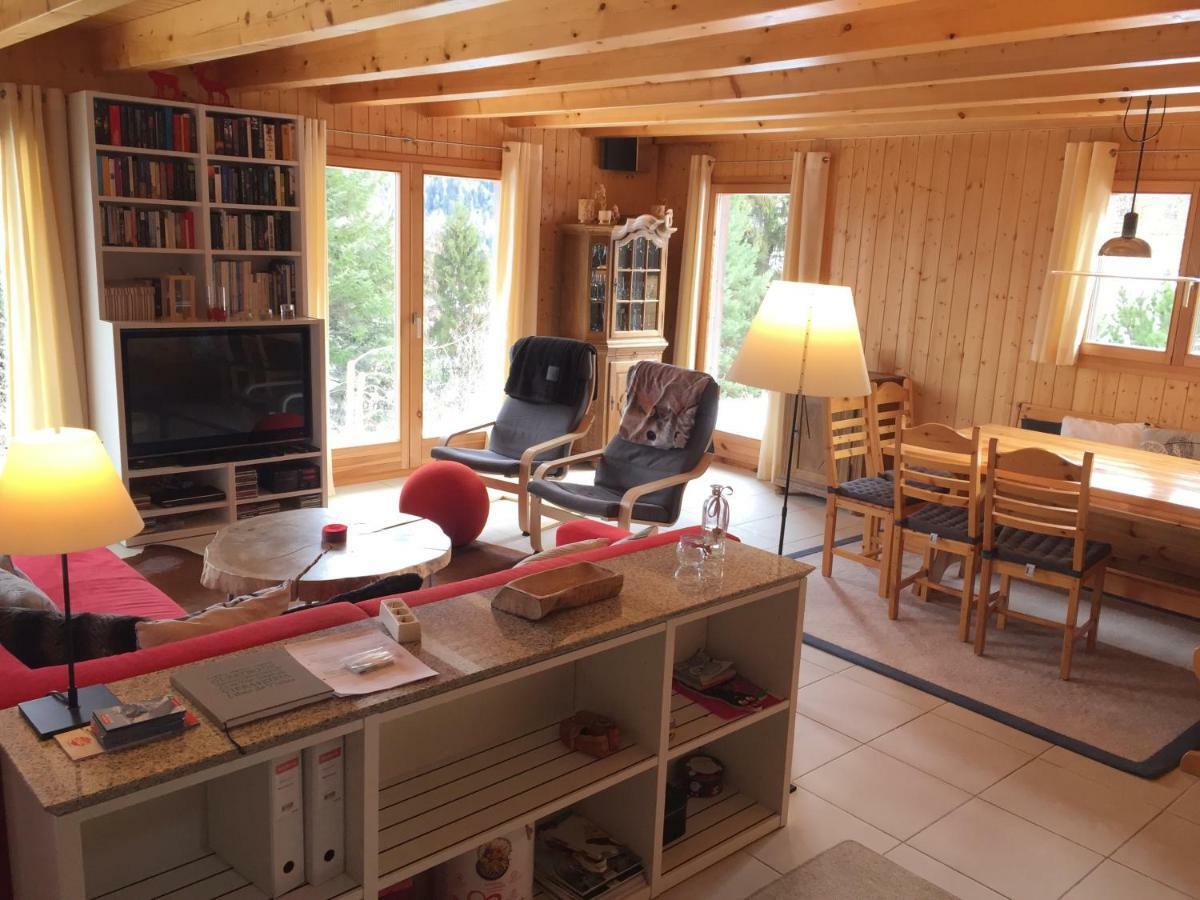 Chalet Clochette 4 Valles-Verbier La Tzoumaz Esterno foto